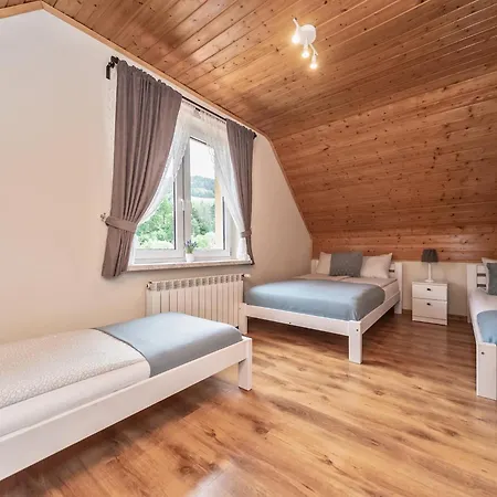 Holiday home Maja-domek Z Jacuzzi I Kominkiem Miedzybrodzie Zywieckie