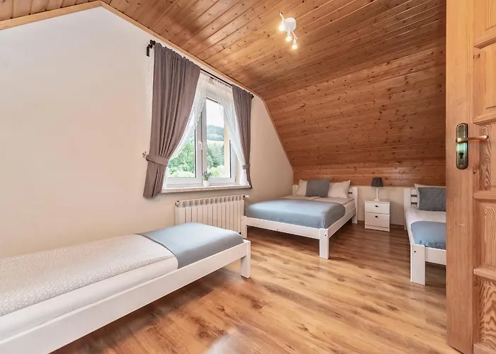 Casa de Férias Maja-domek Z Jacuzzi I Kominkiem Miedzybrodzie Zywieckie