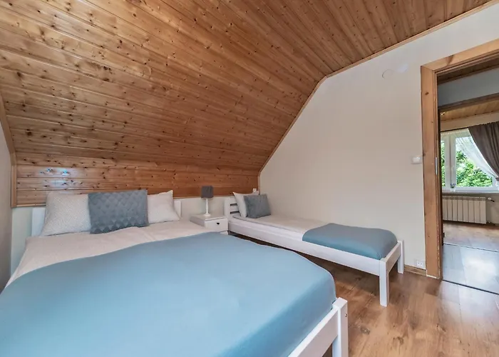 度假居 Maja-domek Z Jacuzzi I Kominkiem *