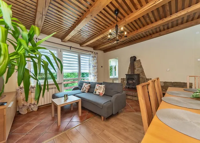 Maja-domek Z Jacuzzi I Kominkiem *